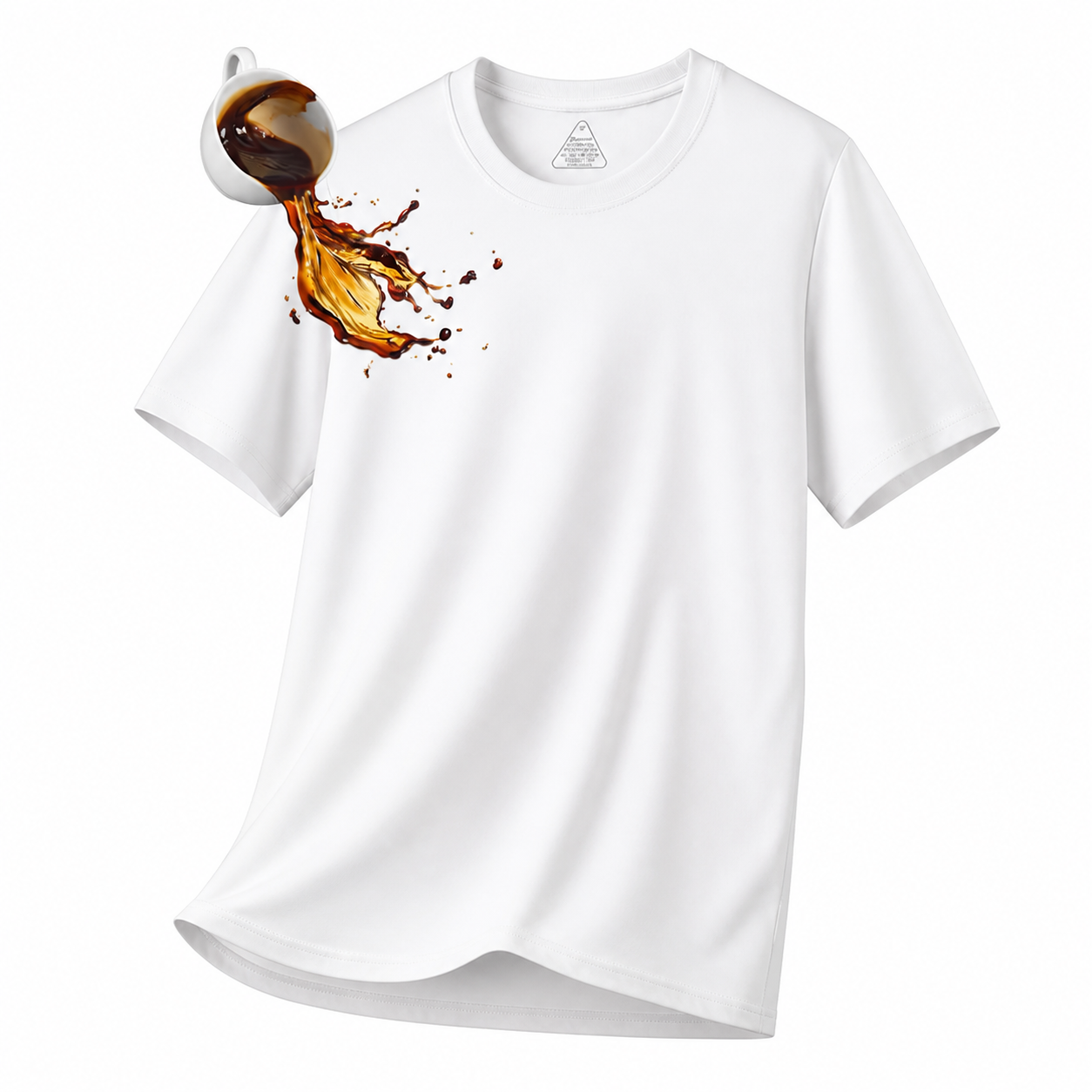 Everyday Performance Cotton Tee | Soft, Breathable & Water-Resistant T-Shirt