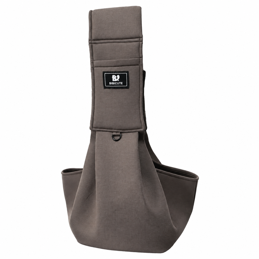 Soft Pet Sling Carrier for Small Dogs with Padded Shoulder Strap